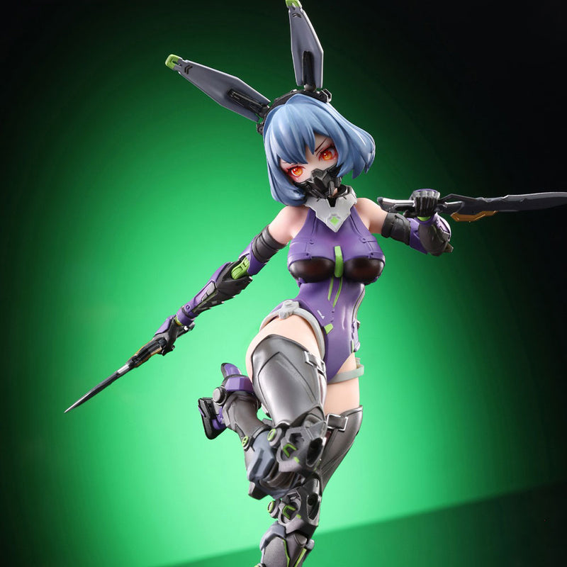 Figura a escala 1/9 de Whisky Sour Mecha Girl (versión Stealth) de AniMester x Nuclear Gold Reconstruction Thunderbolt Squad