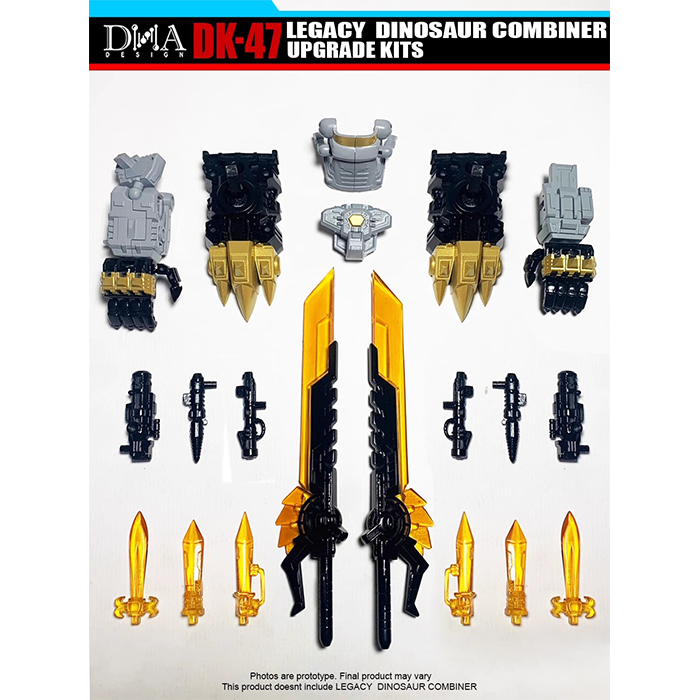 DNA Design DK-47 Volcanicus Upgrade Kit for Legacy Evolution Dinobots