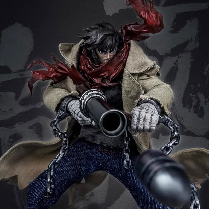 Figura de acción CCS Toys 1/12, nueva serie FigScript Nagare Ryoma