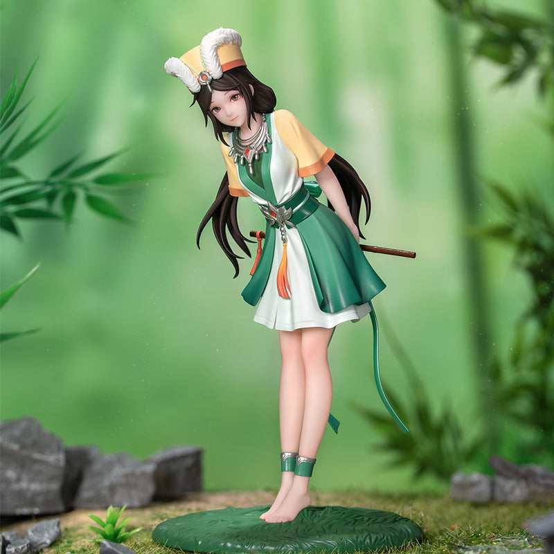 Myethos La leyenda de la espada y el regalo de las hadas + A'nu (golpeando suavemente la flauta de bambú) Figura a escala 1/10