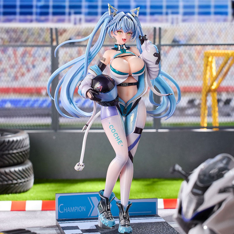 DCTer Ella, das Biker-Girl, Figur im Maßstab 1/7
