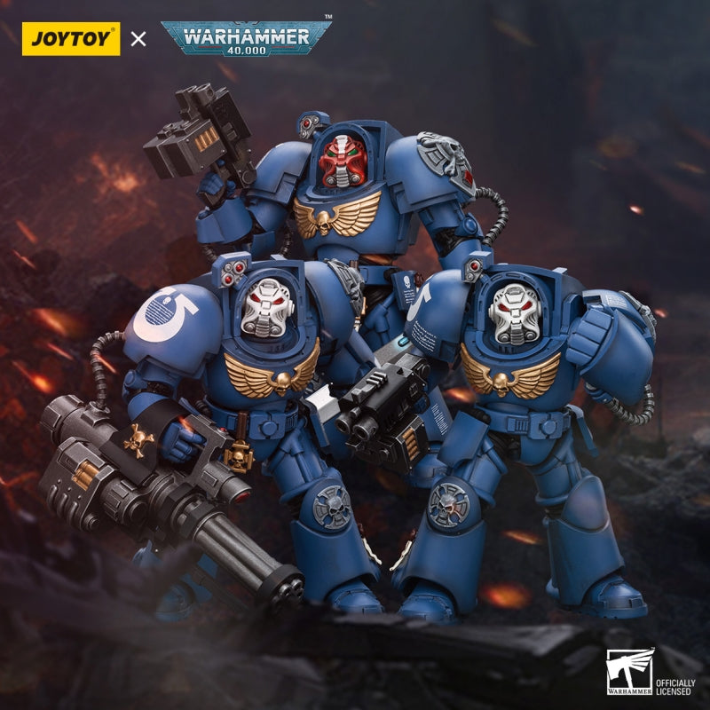 JOYTOY Warhammer 40k 1:18 Ultramarines Terminator-Trupp
