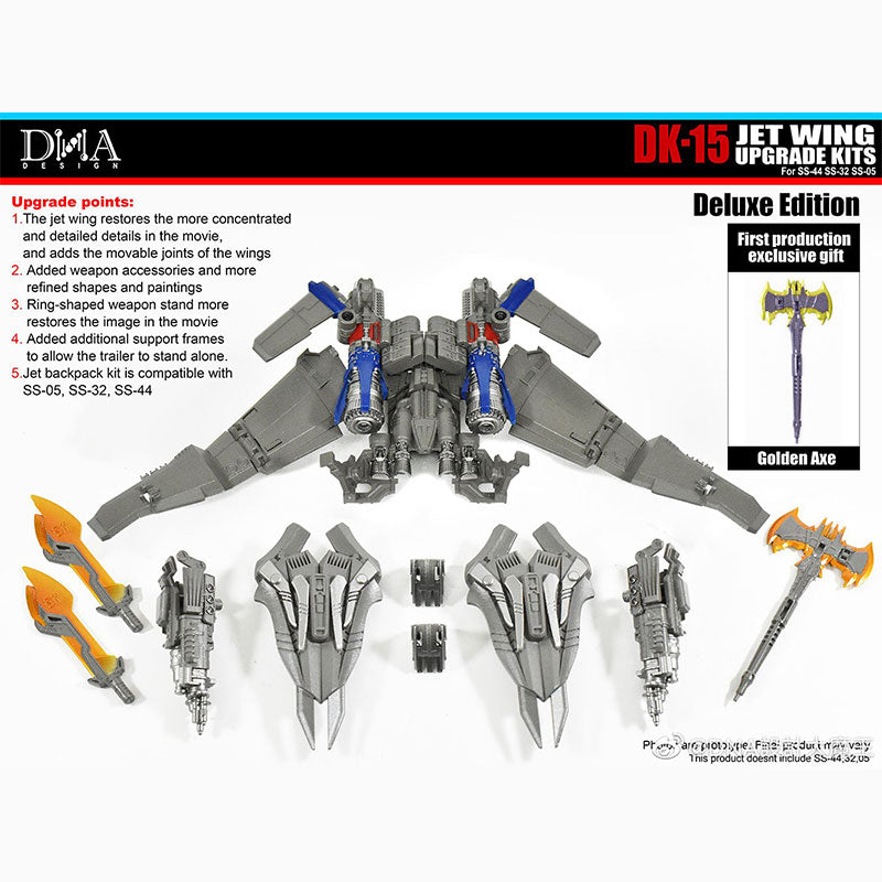 Kit de actualización DNA Design DK-15 para SS-32/44/05 Optimus Prime Deluxe Edition
