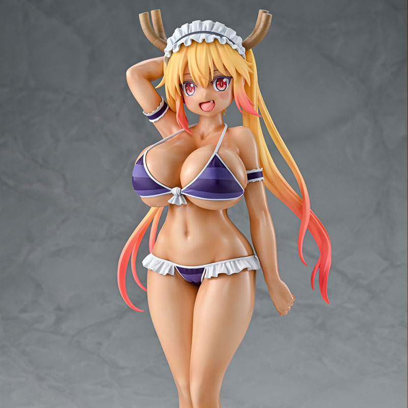 Q-six Miss Kobayashi's Dragon Maid Tohru (Suntan Bikini Style Ver.) 1/7 Scale Figure