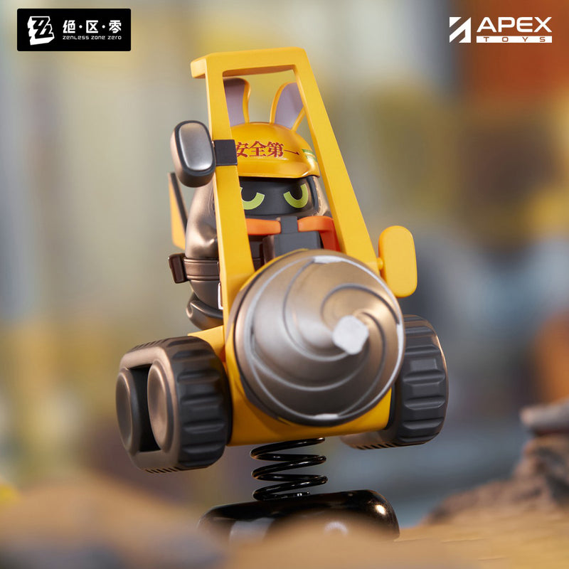 Figura Chibi elástica Bangboo de Apex Toys Zenless Zone Zero Happy Shake Safety