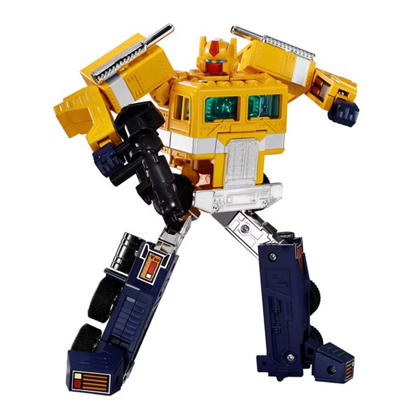 Takara Tomy Missing Link C-01S Sentinel Prime con tráiler
