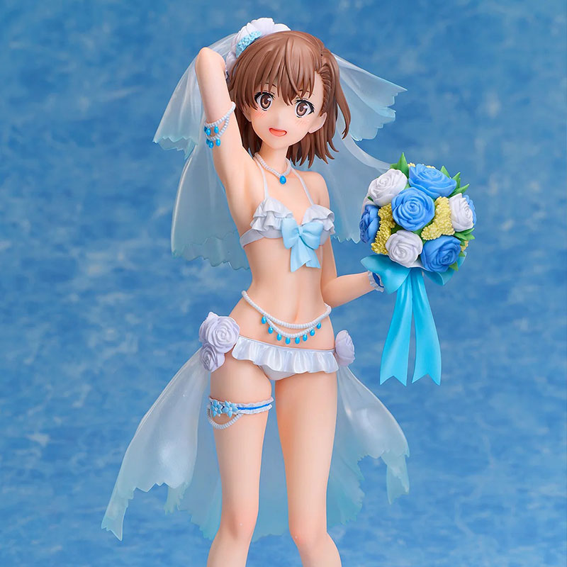 A.Dimension A Certain Scientific Railgun T Mikoto Misaka (Wedding Swimsuit Ver.) 1/7 Scale Figure