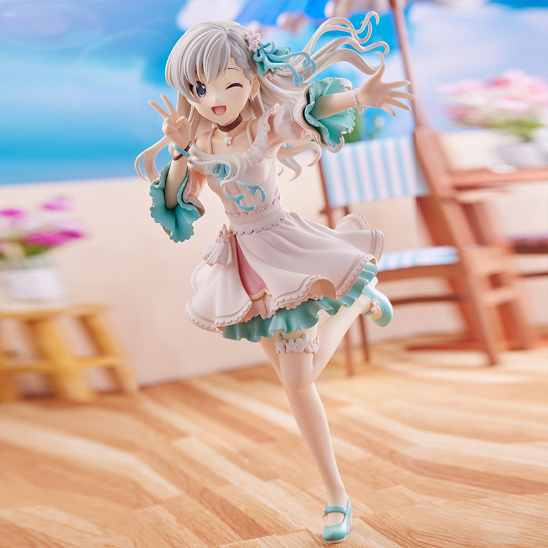 PLUM The Idolmaster Cinderella Girls Hayate HIsakawa (O-Ku-Ri-Mo-No Sunday! Ver.) 1/7 Scale Figure