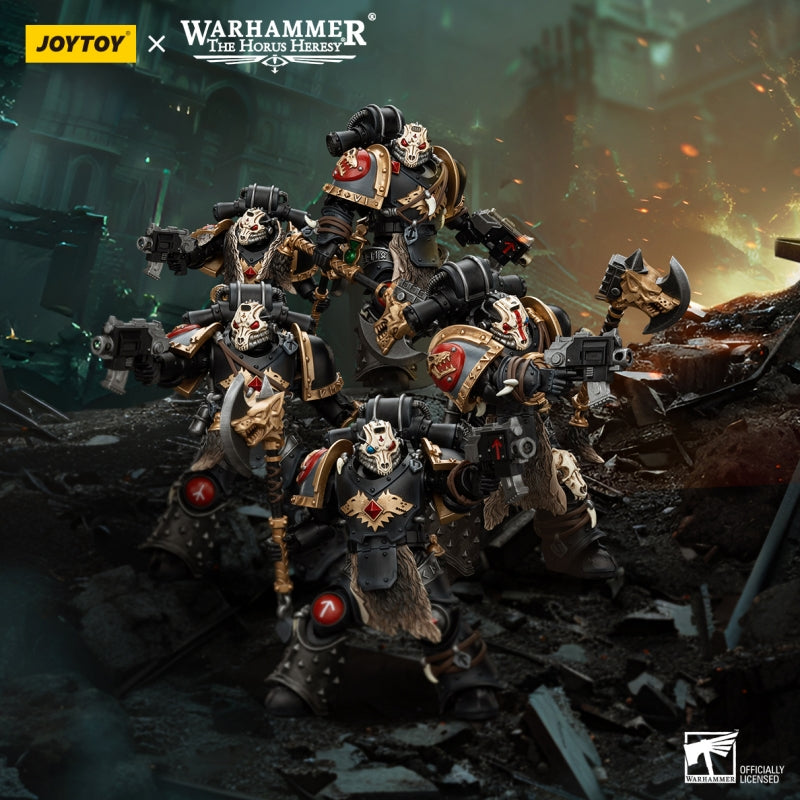 JOYTOY Warhammer Die Horus-Häresie 1:18 Space Wolves Deathsworn Pack