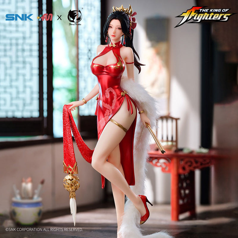 Figura a escala 1/6 de Mai Shiranui (versión de baile con falda roja) de BearPanda The King of Fighters