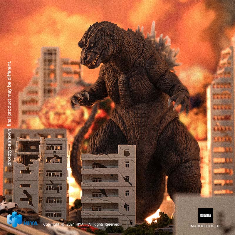 HIYA Exquisite Basic Series None Scale 7 Inch Godzilla, Mothra and