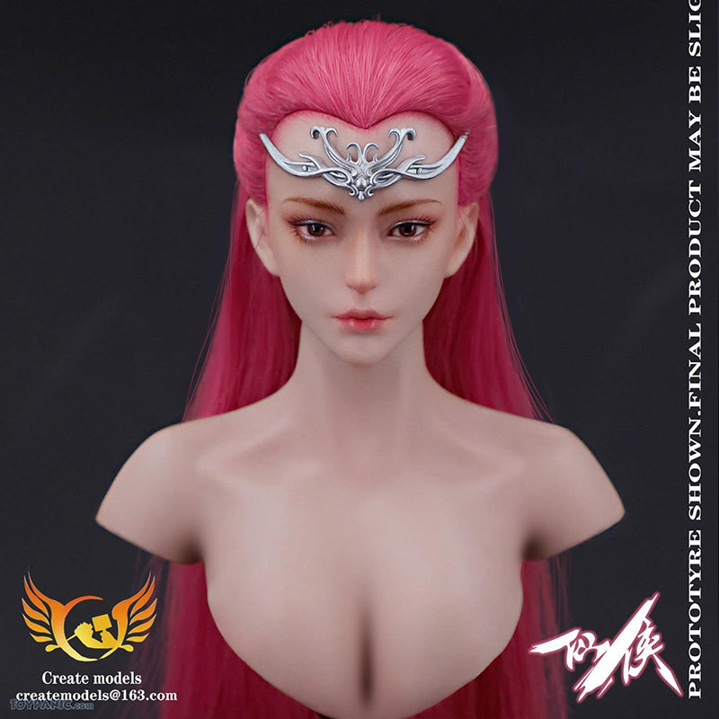 Createmodels 1/6 Fairy Hero Series weiblicher Kopf (D-06B)