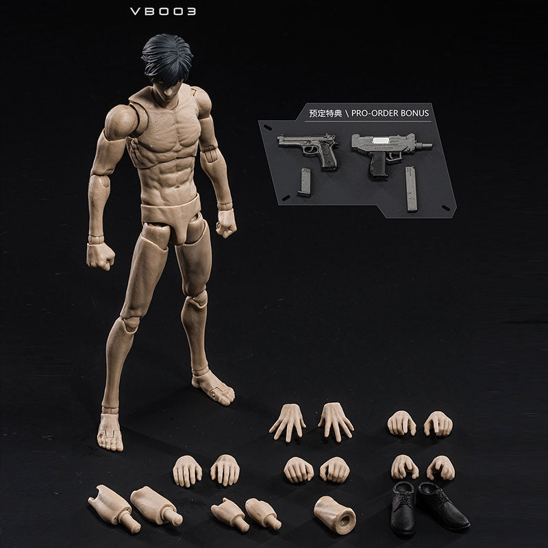 VTOYS X BMS 1/12 VB003 Figure Body One Yellow Skin Version