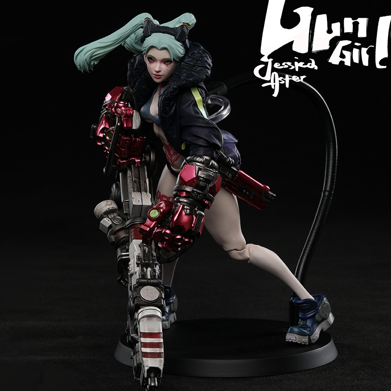 Romankey X Cowl 1/12 Onwæcnan Gun Girl Jessica Aster Versión Deluxe