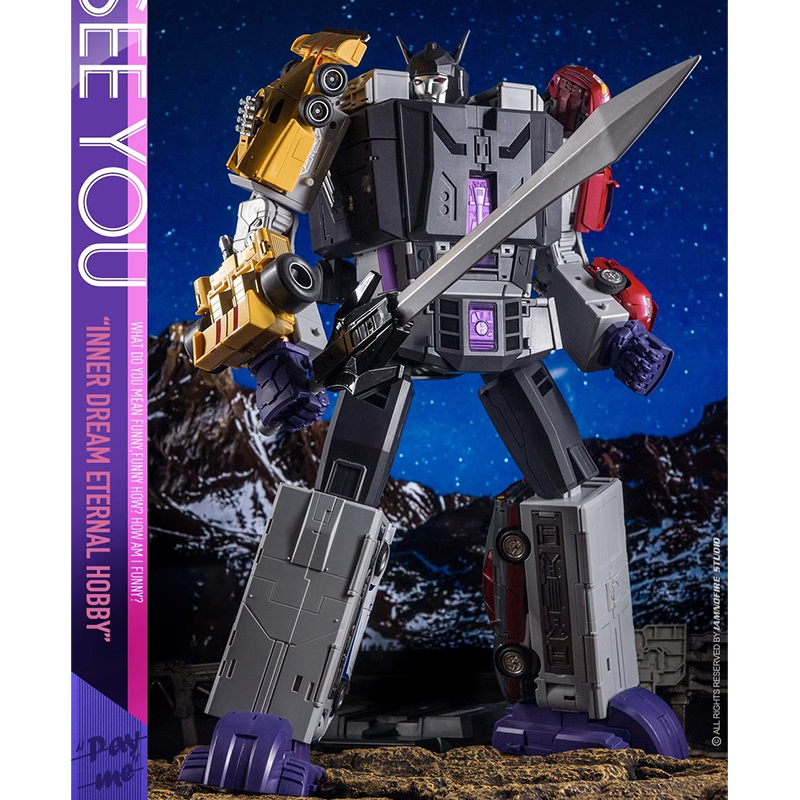 DX9 Toys Attila Stunticons Combinador Menasor Juego de 5
