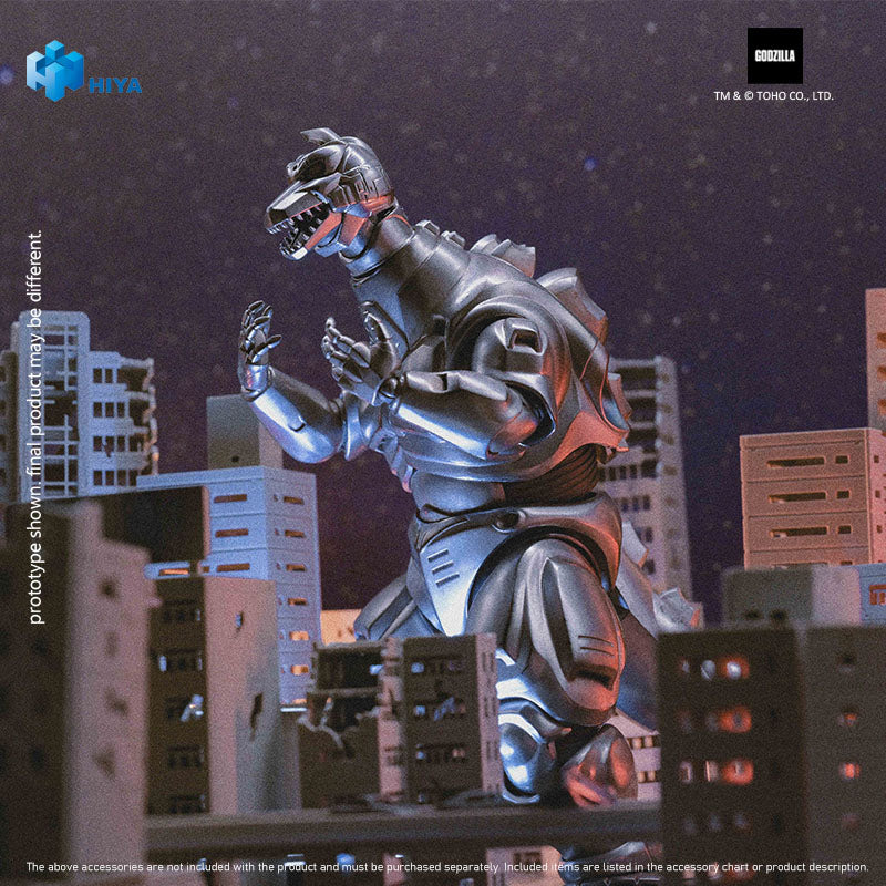 HIYA Exquisite Basic Series None Scale 8.5 Inch Godzjiia vs. Mechagodzilla 1993 Mechagodzilla Action Figure