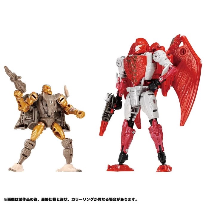 Takara Tomy Transformers BWVS-05 Rattrap vs Terrorsaur Juego de 2
