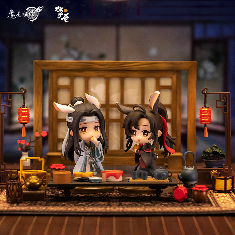 Mo Dao Zu Shi Qing Cang Chibi Xiao Zhu Su Yue Wei Wuxian und Lan Wangji Figur