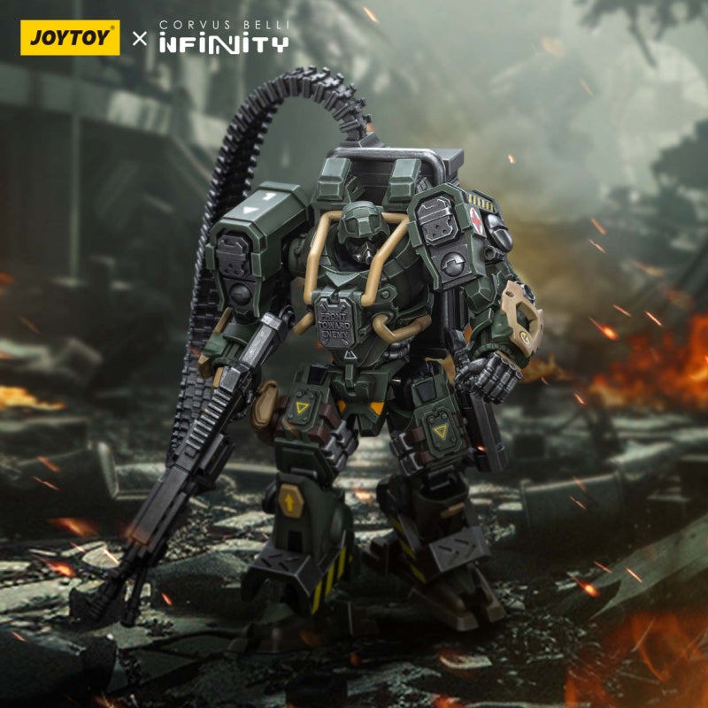 JOYTOY JT9756 Infinity - Corvus Belli Ariadna Blackjacks 10th Heavy Ranger Bat AP HMG