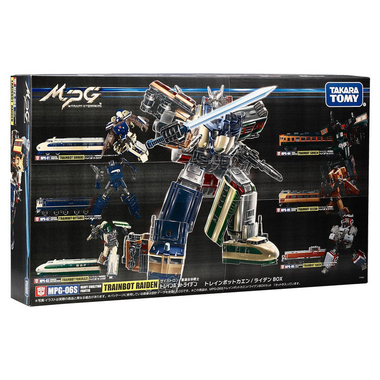 Takara Tomy MPG-06S Master Piece Gattai Kaen+Raiden Kit de accesorios
