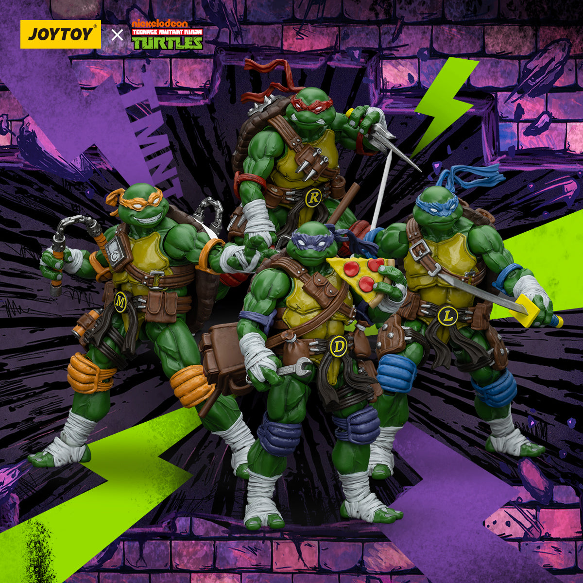 JoyToy 1/18 Teenage Mutant Ninja Turtles Action Figure – HsunnyToy
