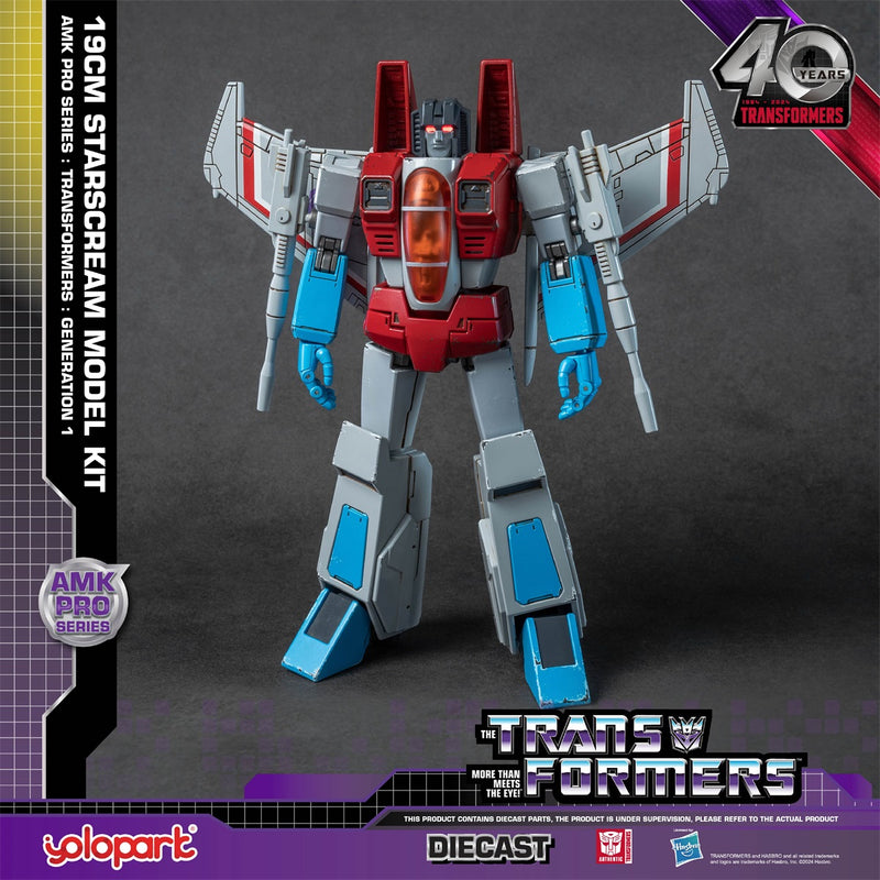 Kit de modelo preensamblado Yolopark AMK Pro Series G1 Starscream
