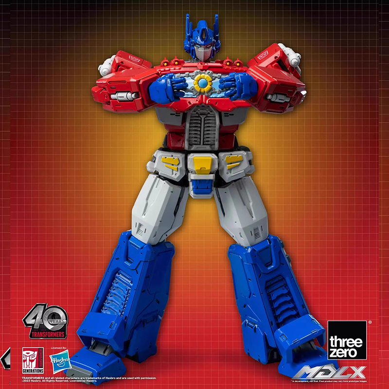 Threezero 3Z0692 MDLX Optimus Prime Edición de animación vintage