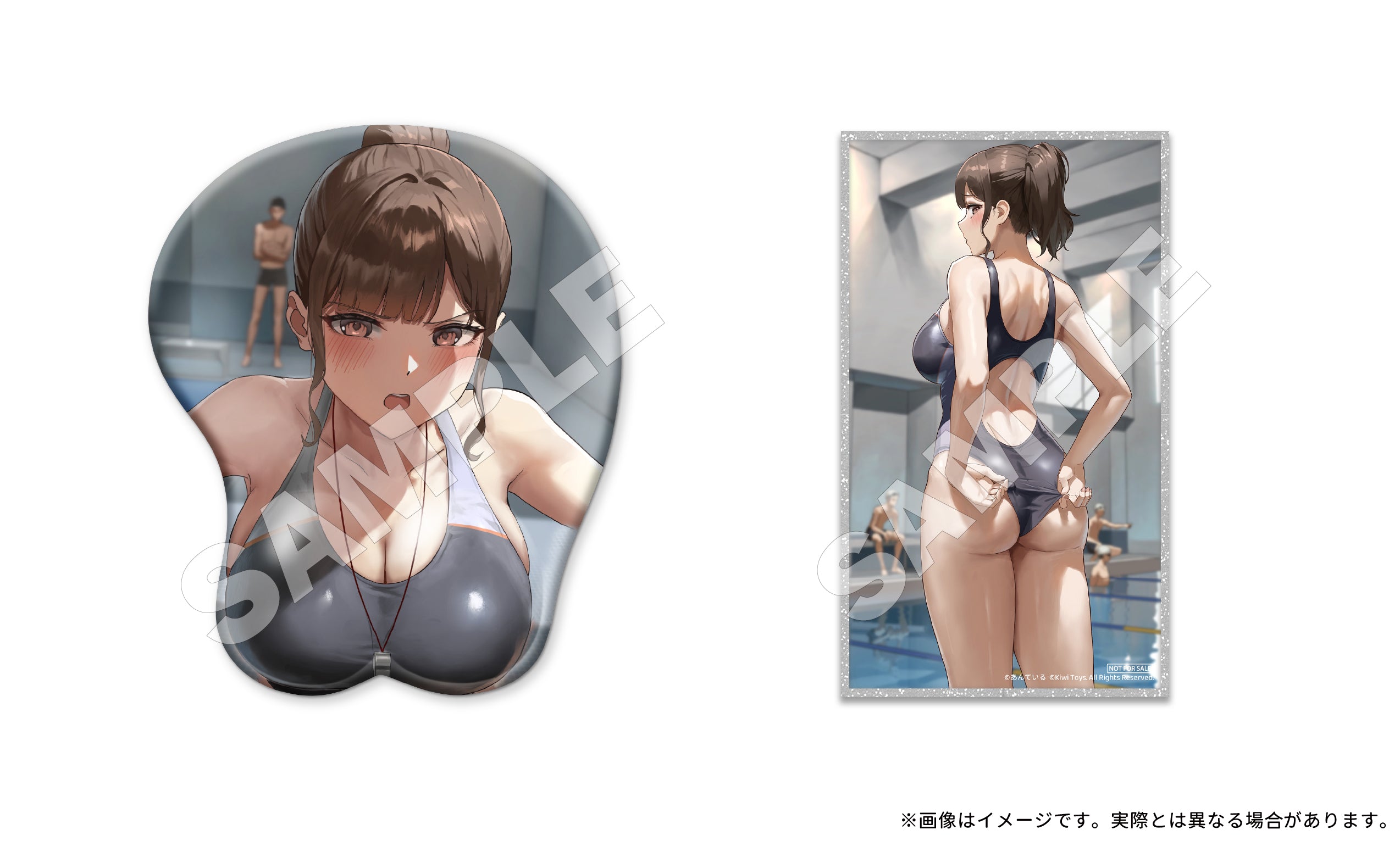 Kiwi Toys Anteiru Illustration Swimming Club Teacher Honami (Deluxe Ver.) 1/6 Scale Figure - view 3