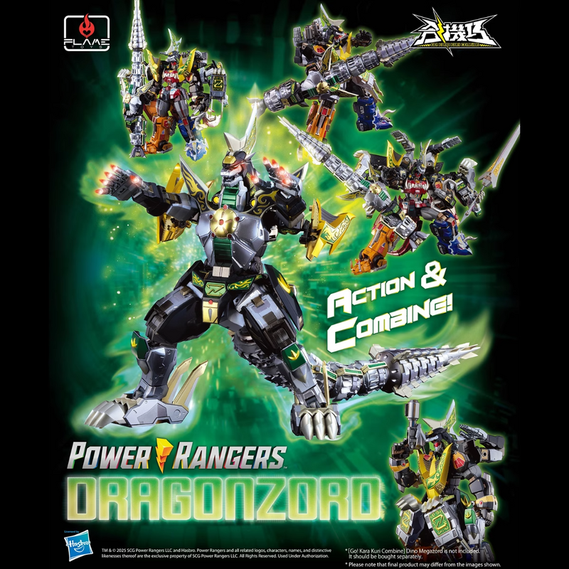 Flame Toys Power Rangers Dragon Zord