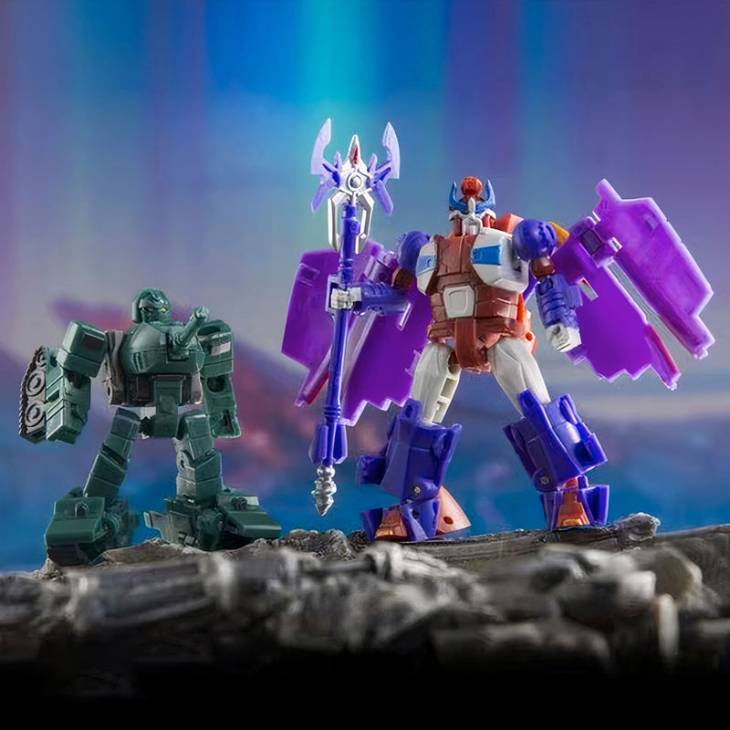 Dr.Wu DW-E40G Green Tank Warpath & DW-E42 Shi Fu Alpha Trion Set of 2