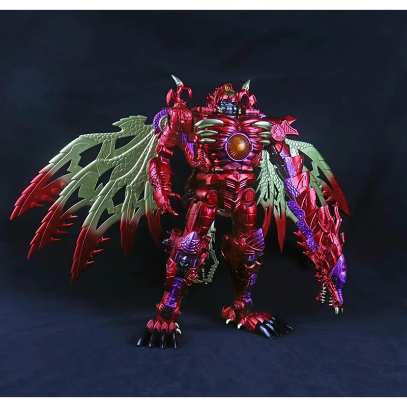 黒マンバRD-01翼のあるドラゴン獣メガトロン拡大版 – HsunnyToy