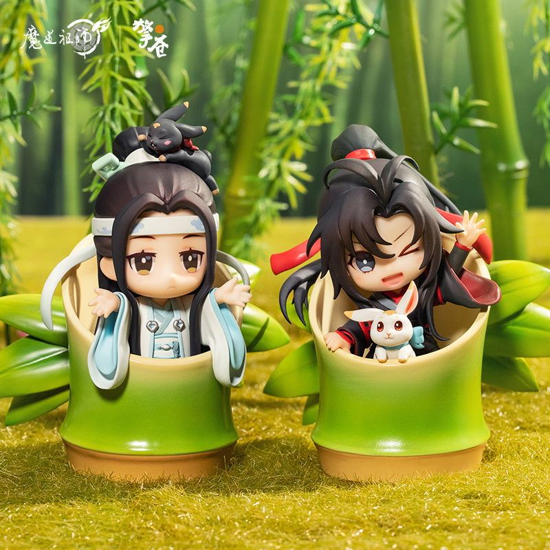 Mo Dao Zu Shi Qing Cang Offizielle Waren Bambusfigur Wei Wuxian und Lan Wangji