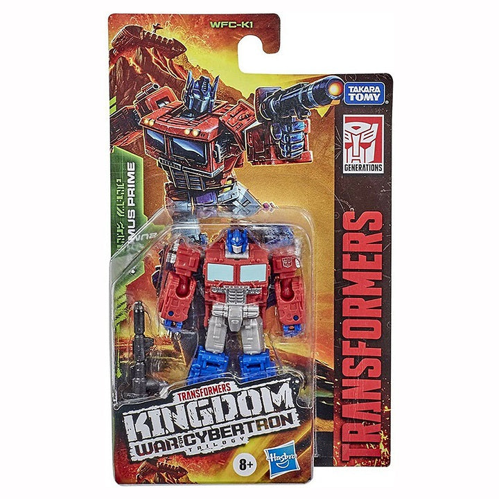 Hasbro Transformers Generations Kingdom: War for Cybertron Trilogy Optimus Prime Core Figura de acción