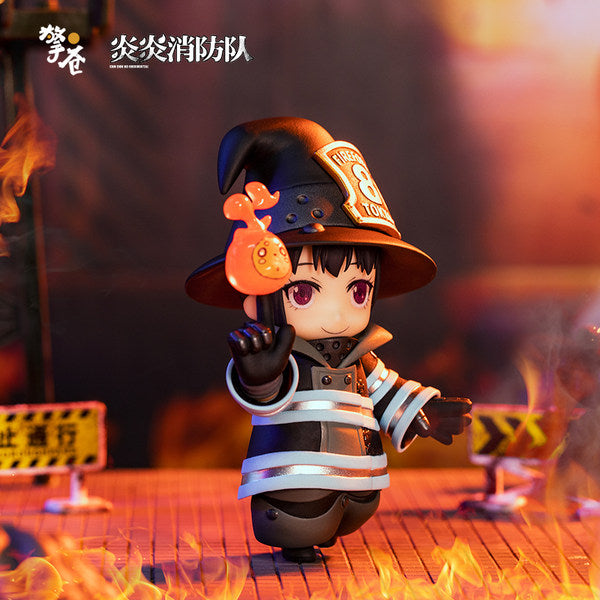 Fire Force Qing Cang Q-Versionsfigur Maki Oze
