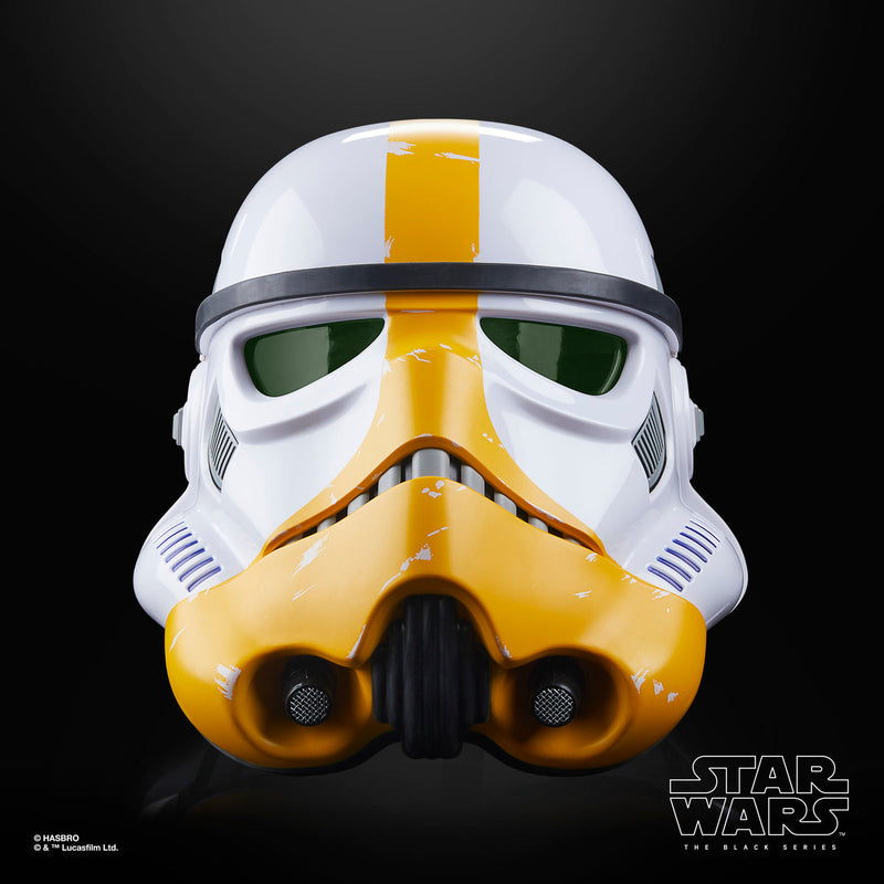 Casco electrónico premium Hasbro Star Wars The Black Series Artillery Stormtrooper