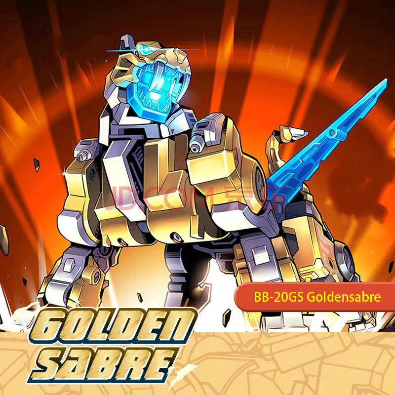 52Toys BeastBOX BB-20GS Goldensabre Limited Edition Figur