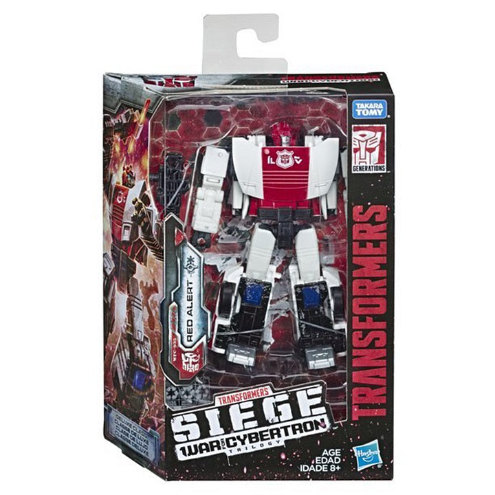 Transformers Generations War for Cybertron Deluxe WFC-S35 Alerta roja