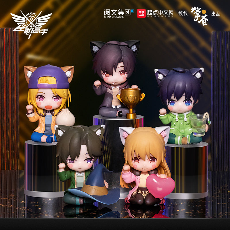 Die Q-Versionsfigur aus der Qing Cang Cat Ear-Serie des Königs Avatar