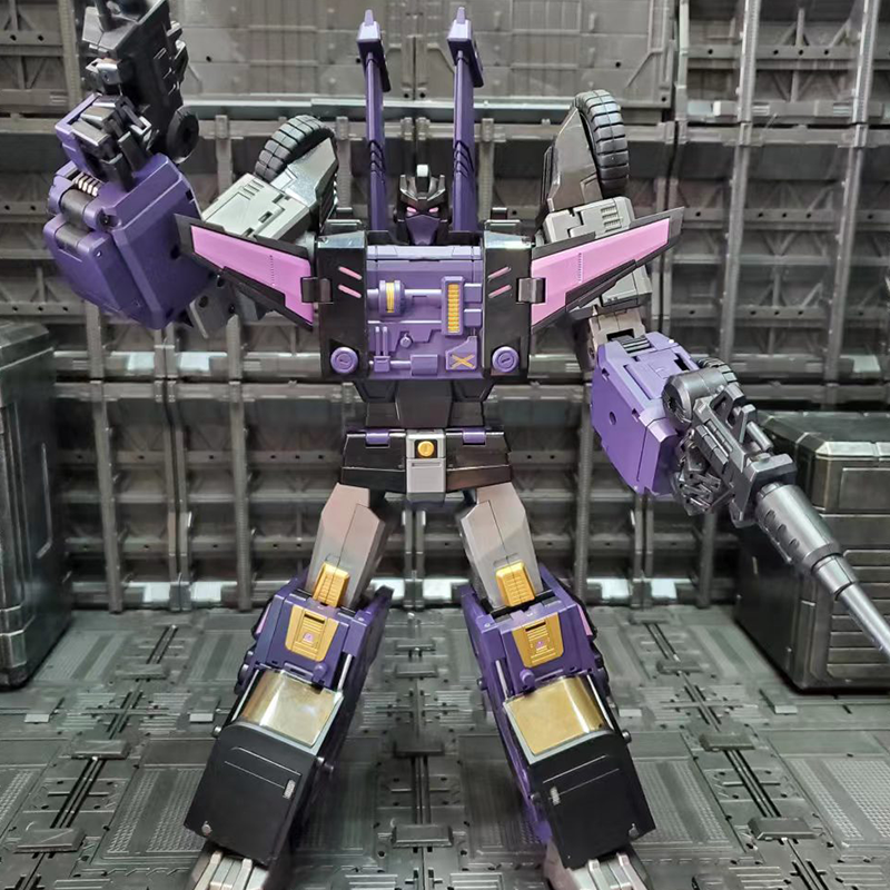 DX9 Toys D10 Hanzo Sixshot Black Version