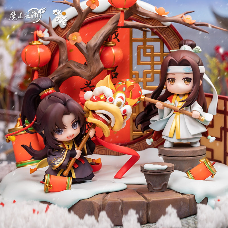 Mo Dao Zu Shi Qing Cang Offizielle chinesische Neujahrsfiguren Wei Wuxian und Lan Wangji