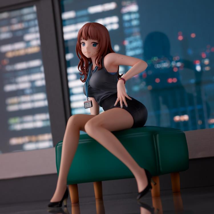 Union Creative Doushima Illustration Hokuro no Ooi Senpai OL-san Abbildung