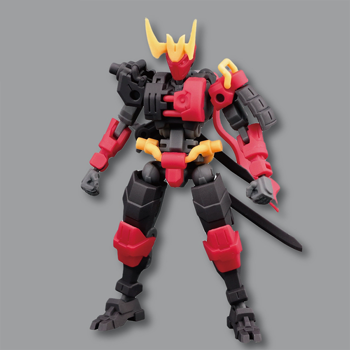 Numéro 57 Marionnette blindée Oni Flame 1/24 Kit modèle