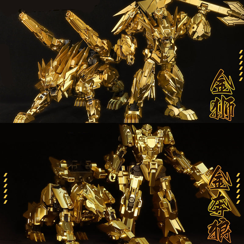 Cang-Toys CT-CY04SP Kinglion Razorclaw & CT-CY07SP Dasirius Golden Version Set of 2