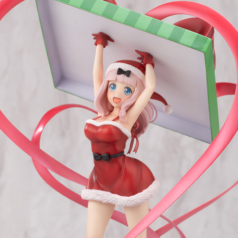 BeBOX TV Anime Kaguya-sama: Love Is War? The Geniuses War of Love and Brains Chika Fujiwara Christmas Present Ver. 1/7 Figure