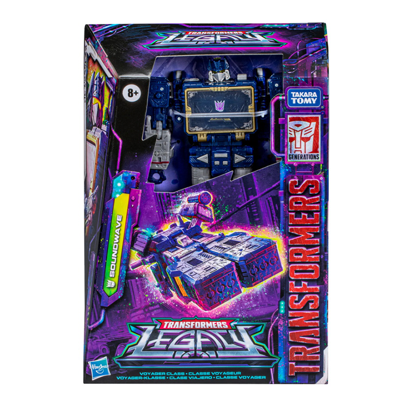 Hasbro Transformers Generaciones Legado Voyager Soundwave