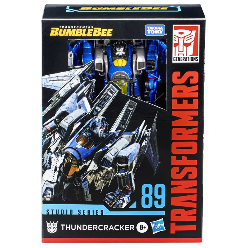 Hasbro Transformers Toys Studio Series 89 Voyager Transformers: Figura de acción Bumblebee Thundercracker