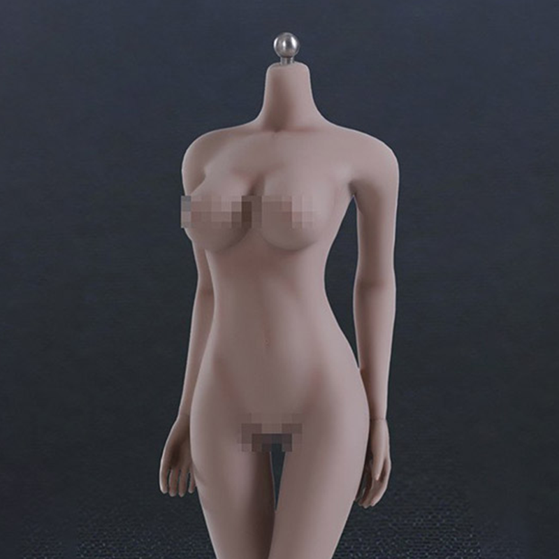Tbleague Super-Flexible Mujer sin costuras 1/6 escala bronceado cuerpo de busto grande (S09C)