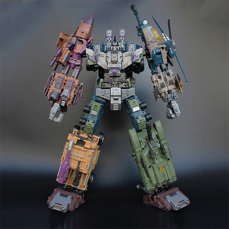 Jinbao Bruticus (Combinador Warbotron de gran tamaño) 5 en 1