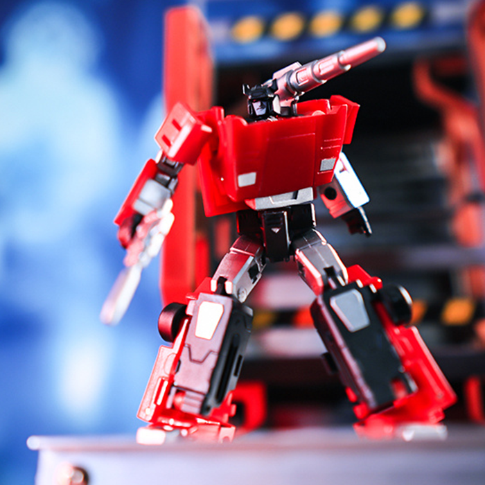 Magic Square MS-B07A Red Cannon Sideswipe Versión de repintado