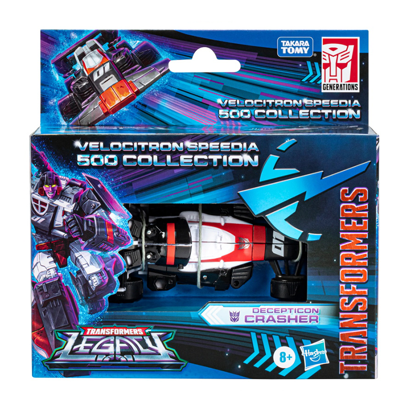 Hasbro Transformers Legacy Velocitron Speedia 500 Collection Deluxe Decepticon Crasher